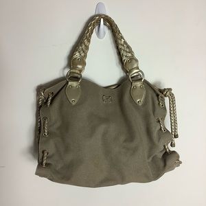 Michael Kors Canvas Breaded handle bag